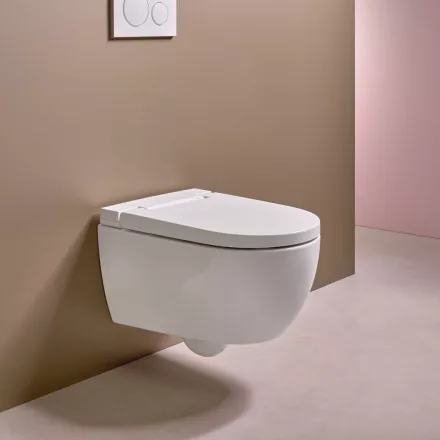 Geberit AquaClean Alba komplett higiéniai berendezés, fali kerámia WC csésze 146.350.01.1
