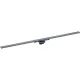 Geberit CleanLine50 zuhanyfolyóka 30-110 cm, szálcsiszolt fekete króm 154.448.QC.2