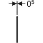 Geberit zajcsökkentő készlet mosdóhoz 60x20 cm 156.051.00.1