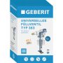 Geberit 383-as típusú töltőszelep falon kívüli öblítőtartályokhoz 240.700.00.5 (240700005)