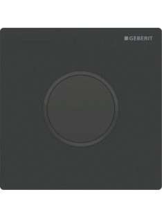   Geberit 10 típusú takarólap easy-to-clean bevonattal, matt fekete/fekete 241.925.16.1