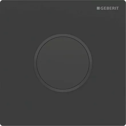Geberit 10 típusú takarólap easy-to-clean bevonattal, matt fekete/fekete 241.925.16.1