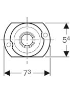 Geberit adapter vizelde elemhez d32-1/2" 242.309.00.1