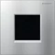 Geberit 30 típusú takarólap easy-to-clean bevonattal, matt króm 243.271.JQ.1