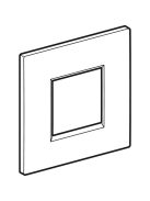 Geberit 30 típusú takarólap  easy-to-clean bevonattal, matt króm 243.271.JQ.1