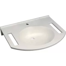   Geberit Publica mosdó kivágással 60x55 cm, túlfolyó nélkül 402160016