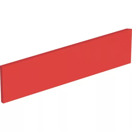 Geberit Bambini oldalsó dekorpanel gyermekmosdóhoz, alacsony mosdóhoz, piros 431020227
