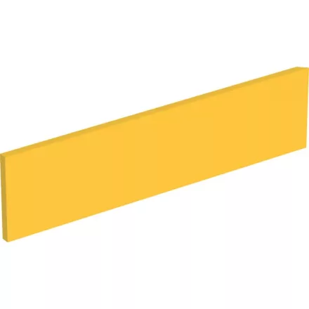 Geberit Bambini oldalsó dekorpanel gyermekmosdóhoz, alacsony mosdóhoz, sárga 431020304