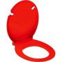 Geberit Selnova Comfort akadálymentes WC-ülőke, vörös 500.133.00.2