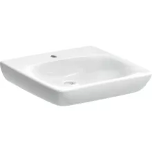   Geberit Selnova Comfort akadálymentes mosdó 55x55 cm, túlfolyó nélkül 500.187.01.7
