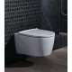 Geberit ONE TurboFlush fali WC 37x54 cm, ülőkével, fehér design takarólappal 500201011 (500.201.01.1)