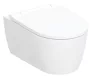 Geberit ONE TurboFlush fali WC 37x54 cm, ülőkével, fehér design takarólappal 500201011 (500.201.01.1)