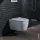 Geberit ONE TurboFlush fali WC 37x54 cm, ülőkével KeraTect, króm design takarólappal