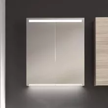  Geberit Option 75cm tükrös szekrény világítással, két ajtóval 500205001 (500.205.00.1)