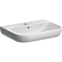   Geberit Smyle mosdó, 65 cm, csaplyuk középen, túlfolyó látható 500230011 (500.230.01.1)