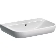   Geberit Smyle mosdó, 70 cm, csaplyuk középen, túlfolyó látható 500248011 (500.248.01.1)