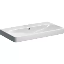   Geberit Smyle Square 90x48 cm-es mosdó, csaplyuk nélkül 500.250.01.1