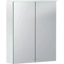   Geberit Option Basic tükrös szekrény 56x67 cm, LED világítással, két ajtóval 500.258.00.1