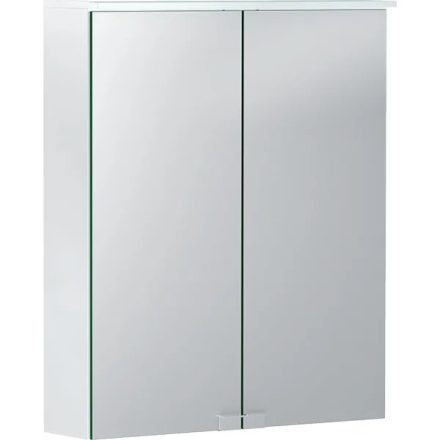 Geberit Option Basic tükrös szekrény 56x67 cm, LED világítással, két ajtóval 500.258.00.1