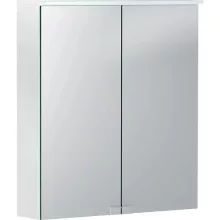   Geberit Option Basic tükrös szekrény 60x67 cm, LED világítással, két ajtóval 500.273.00.1