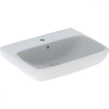   Geberit Selnova Square kerámia mosdó 65x48cm, csaplyukkal és túlfolyóval 500.299.01.5