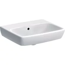   Geberit Selnova Square kézmosó 50x42 cm, csaplyuk nélkül, túlfolyóval 500.301.01.7