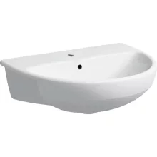   Geberit Selnova félig beépíthető mosdó 55x44 cm, csaplyukkal és túlfolyóval 500.311.01.7