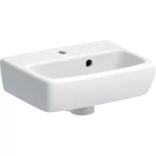   Geberit Selnova Square kézmosó 36x28 cm, aszimmetrikus túlfolyóval 500.316.01.7