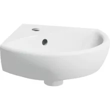   Geberit Selnova sarok kézmosó 41,5x41 cm, csaplyukkal és túlfolyóval 500.326.01.5
