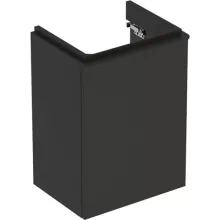   Geberit Smyle Square alsó szekrény kézmosóhoz ajtóval 44,2x35,6 cm, matt lakkozott láva 500.350.JK.1
