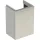 Geberit Smyle Square alsó szekrény kézmosóhoz ajtóval 44,2x35,6 cm, magasfényű homokszürke 500.350.JL.1