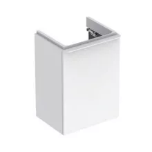   Geberit Smyle Square alsó szekrény kézmosóhoz ajtóval 44,2x35,6 cm, magasfényű fehér 500.351.00.1
