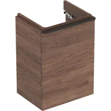   Geberit Smyle Square alsó szekrény kézmosóhoz ajtóval 44,2x35,6 cm, hikoridió 500.351.JR.1