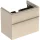 Geberit Smyle Square alsó szekrény mosdóhoz fiókkal 73,4x47 cm, magasfényű homokszürke 500.353.JL.1