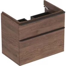   Geberit Smyle Square alsó szekrény mosdóhoz fiókkal 73,4x47 cm, hikoridió 500.353.JR.1