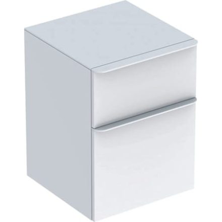 Geberit Smyle Square kiegészítő szekrény 45x60 cm, magasfényű fehér 500.357.00.1