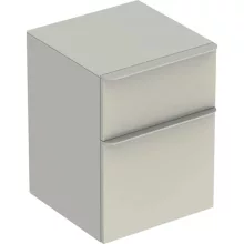   Geberit Smyle Square kiegészítő szekrény 45x60 cm, homokszürke 500.357.JL.1