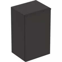   Geberit Smyle Square kiegészítő szekrény 60x36 cm, balos ajtóval, matt lakozott láva 500.360.JK.1 (500360JK1)