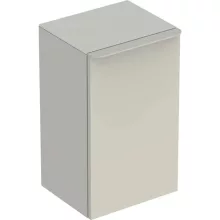   Geberit Smyle Square kiegészítő szekrény 60x36 cm, balos ajtóval, magasfényű homokszürke 500.360.JL.1 (500360JL1)