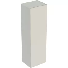   Geberit Smyle Square középmagas szekrény 118x36 cm, egy ajtóval, magasfényű homokszürke 500.361.JL.1 (500361JL1)