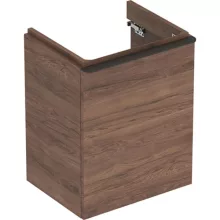   Geberit Smyle Square alsó szekrény kézmosóhoz ajtóval 49,2x40,6 cm, hikoridó 500.363.JR.1