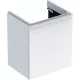 Geberit Smyle Square alsó szekrény kézmosóhoz ajtóval 53,6x43,3 cm, magasfényű fehér 500.365.00.1