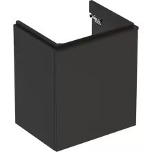   Geberit Smyle Square alsó szekrény kézmosóhoz ajtóval 53,6x43,3 cm, matt lakkozott láva 500.365.JK.1