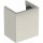 Geberit Smyle Square alsó szekrény kézmosóhoz ajtóval 53,6x43,3 cm, magasfényű homokszürke 500.366.JL.1