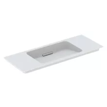   Geberit ONE rövidített kivitelű mosdó hátsó lefolyóval 105x40 cm, csaplyuk nélkül, fehér 500.396.01.3