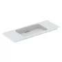 Geberit ONE rövidített kivitelű mosdó hátsó lefolyóval 105x40 cm, csaplyuk nélkül, fehér 500.396.01.3