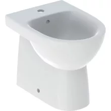   Geberit Selnova Compact falhoz illeszkedő álló bidé 35,5x48 cm, rövidített kivitel 500.482.01.7