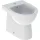 Geberit Selnova Compact falhoz illeszkedő álló bidé 35,5x48 cm, rövidített kivitel 500.482.01.7