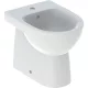 Geberit Selnova Compact falhoz illeszkedő álló bidé 35,5x48 cm, rövidített kivitel 500.482.01.7