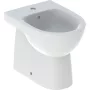 Geberit Selnova Compact falhoz illeszkedő álló bidé 35,5x48 cm, rövidített kivitel 500.482.01.7